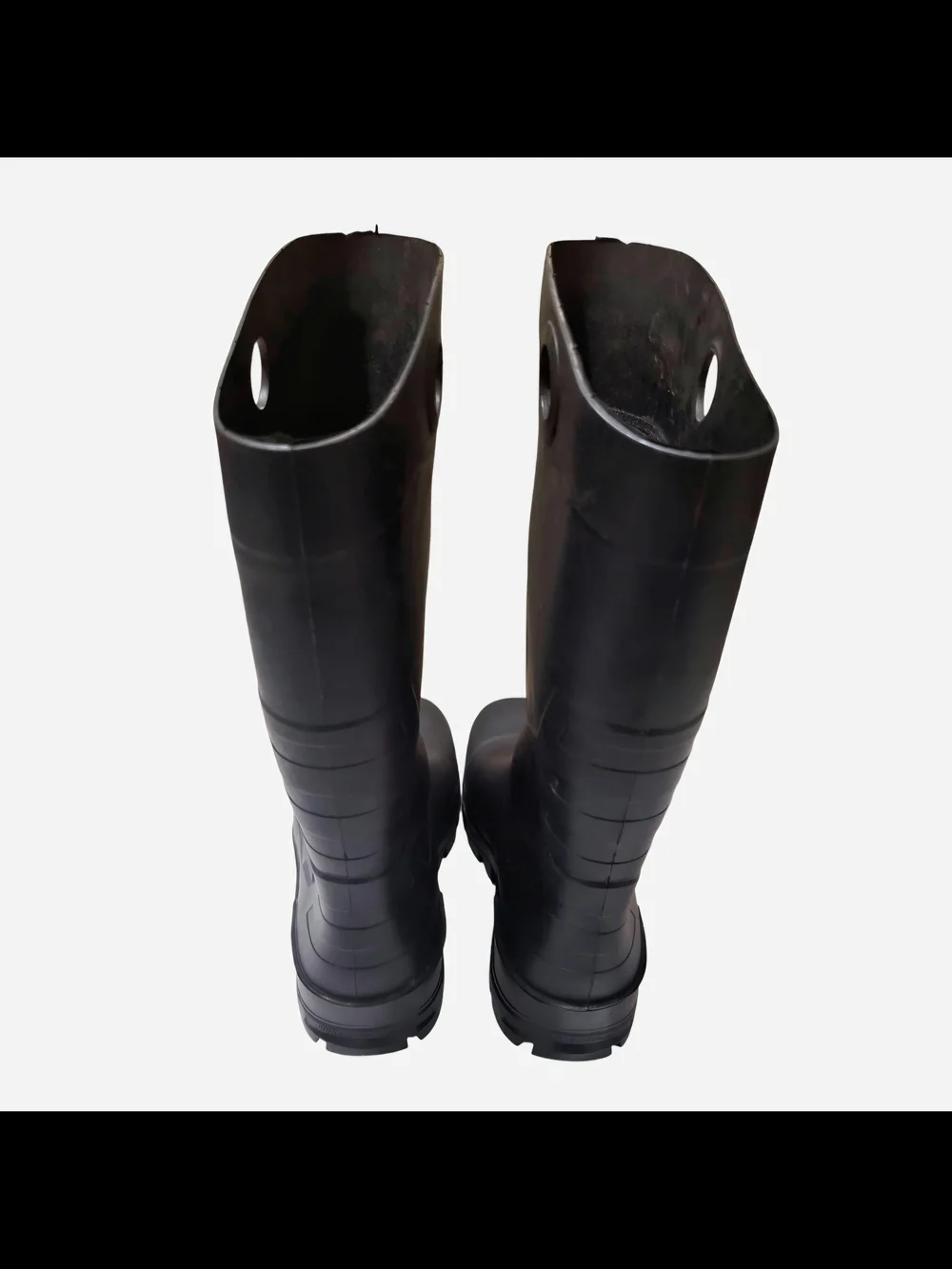 Dunlop Chesapeake Men Sz. 11 Women Sz. 13 Black Rubber Boots